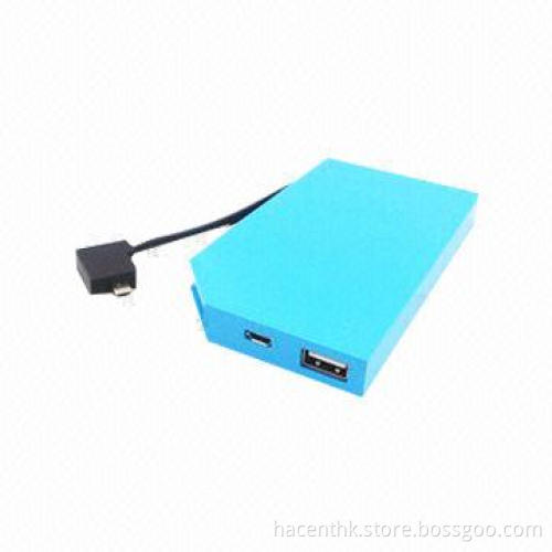 Hot Universal Portable Power Bank 5,000mAh, Mobile Power Supply